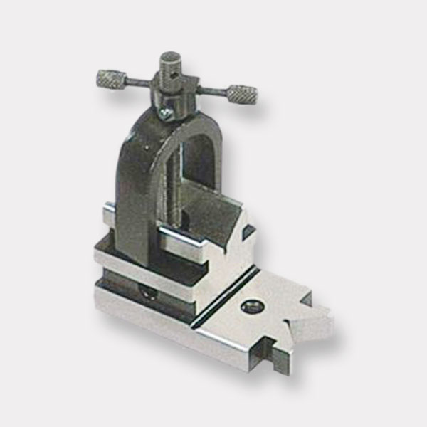 All Angle Steel V Block with Clamp