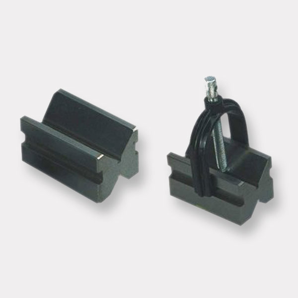 Steel V Blocks & Clamps Set